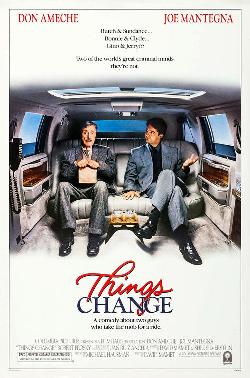 the movie poster: Things Change (1988)