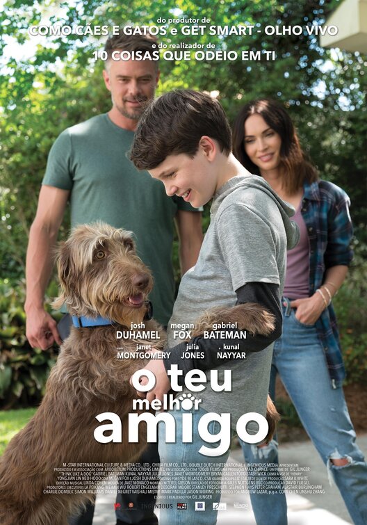 1000 piece jigsaw puzzle for the movie poster: Think Like a Dog (2020)