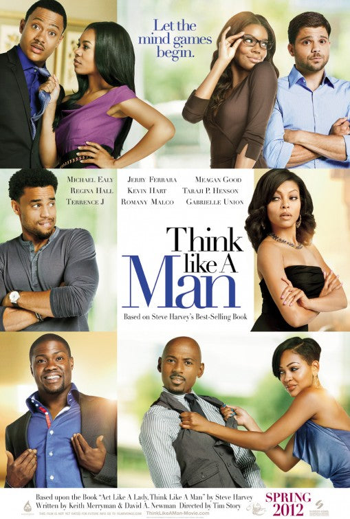 1000 piece jigsaw puzzle for the movie poster: Think Like a Man (2012)