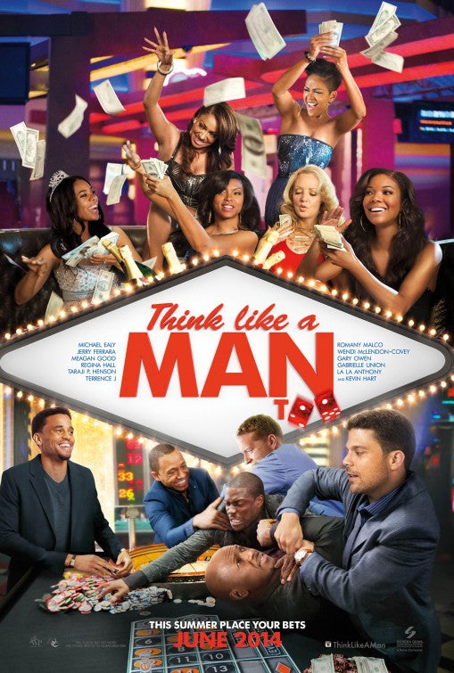 1000 piece jigsaw puzzle for the movie poster: Think Like a Man Too (2014)