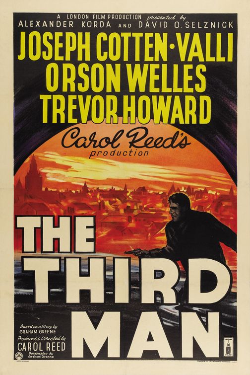 the movie poster: The Third Man (1949)