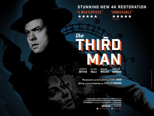 1000 piece jigsaw puzzle for the movie poster: The Third Man (1949) ver8