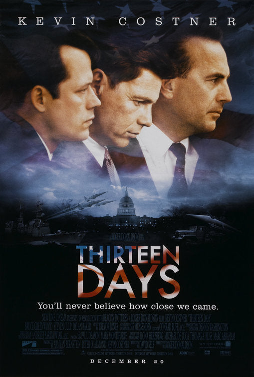 1000 piece jigsaw puzzle for the movie poster: Thirteen Days (2000)