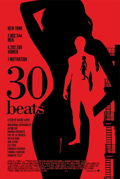1000 piece jigsaw puzzle for the movie poster: 30 Beats (2012)