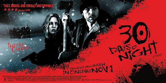 the movie poster: 30 Days of Night (2007) ver7