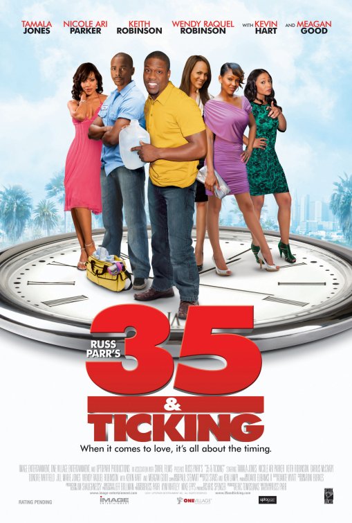 1000 piece jigsaw puzzle for the movie poster: 35 and Ticking (2011)