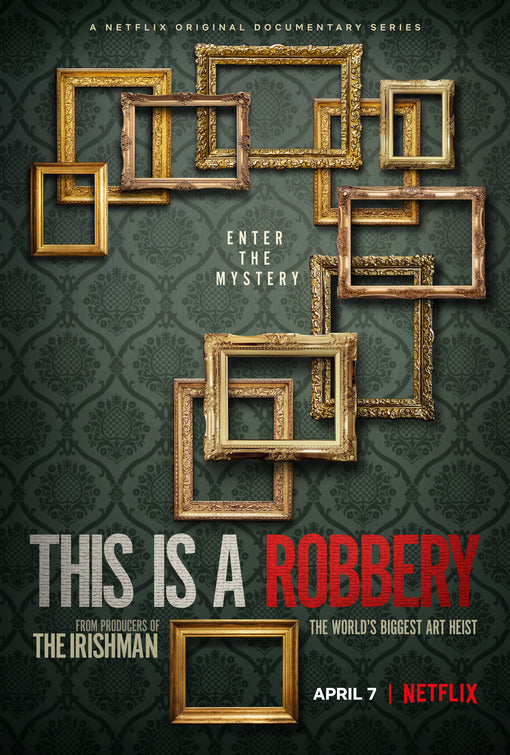 1000 piece jigsaw puzzle for tv poster: This is a Robbery: The World's Greatest Art Heist