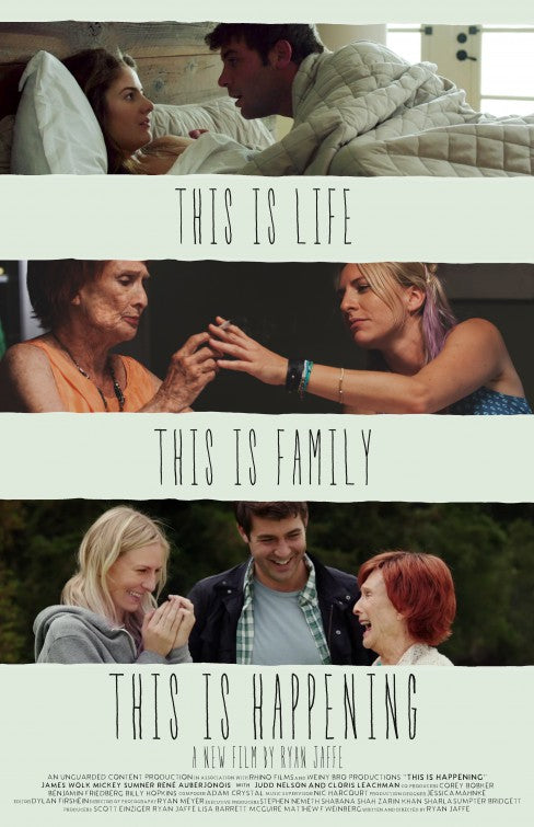 1000 piece jigsaw puzzle for the movie poster: This Is Happening (2015)
