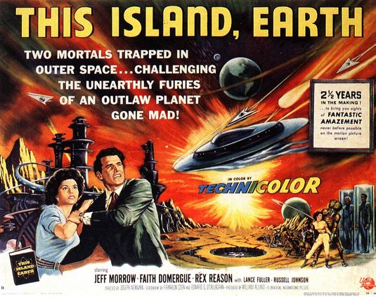 the movie poster: This Island Earth (1955)