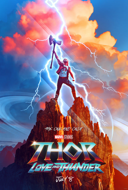 1000 piece jigsaw puzzle for the movie poster: Thor: Love and Thunder (2022)