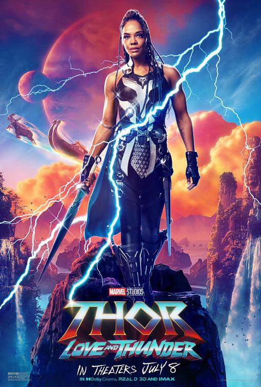 1000 piece jigsaw puzzle for the movie poster: Thor: Love and Thunder (2022) ver7