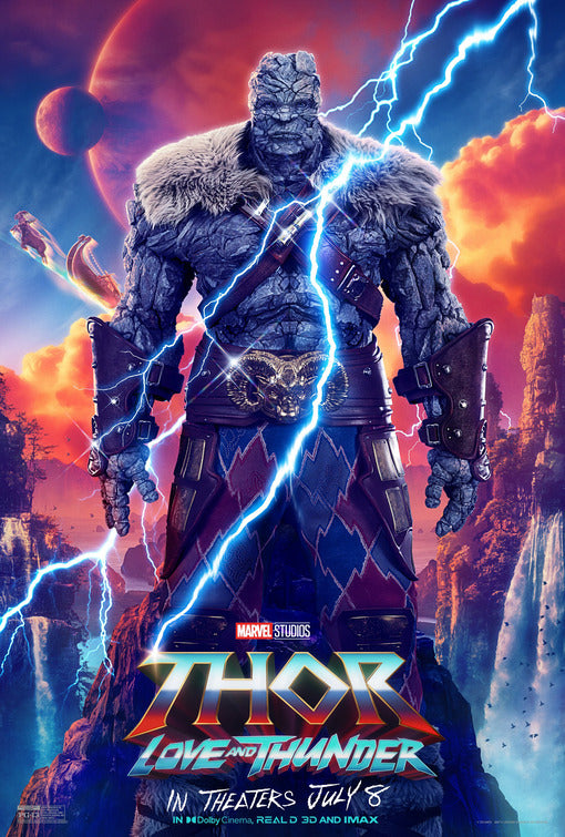 1000 piece jigsaw puzzle for the movie poster: Thor: Love and Thunder (2022) ver8