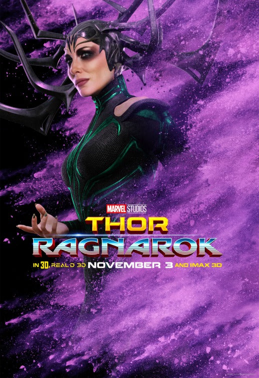 1000 piece jigsaw puzzle for the movie poster: Thor: Ragnarok (2017) ver8