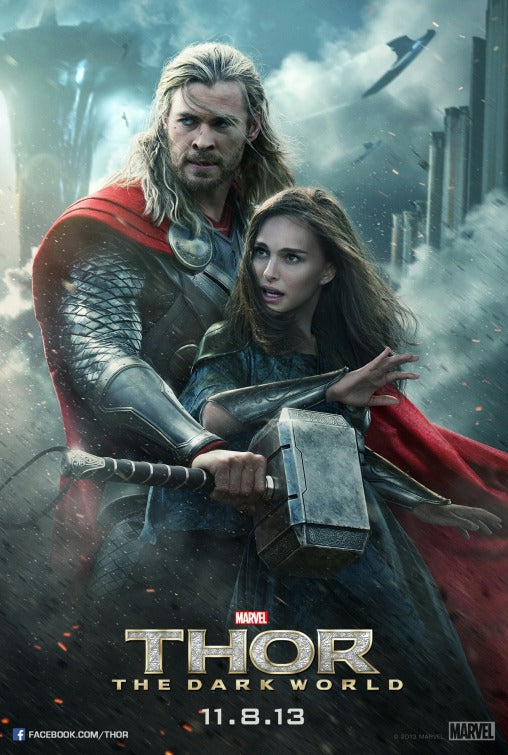 1000 piece jigsaw puzzle for the movie poster: Thor: The Dark World (2013) ver5