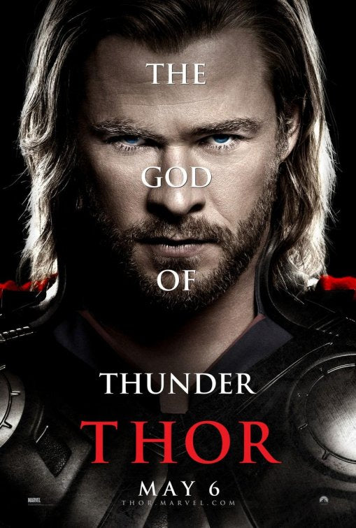 1000 piece jigsaw puzzle for the movie poster: Thor (2011) ver7