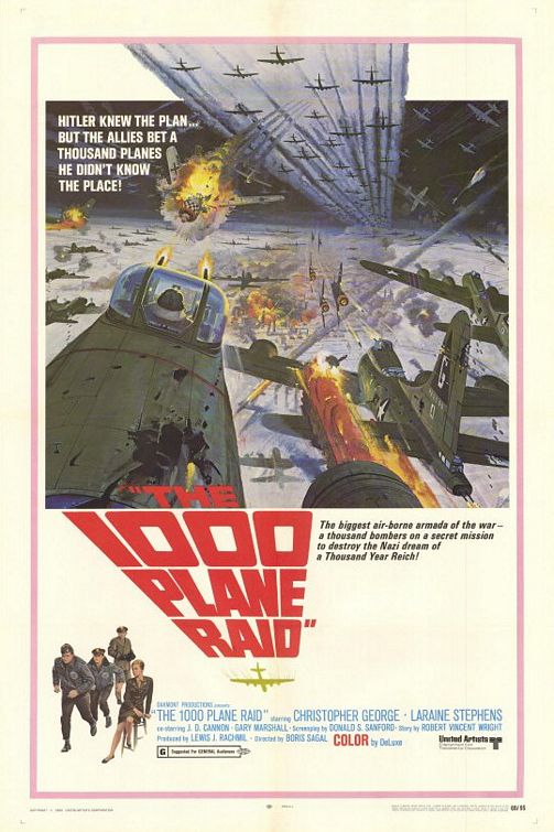 the movie poster: The Thousand Plane Raid (1969)