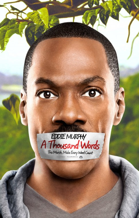 1000 piece jigsaw puzzle for the movie poster: A Thousand Words (2012)