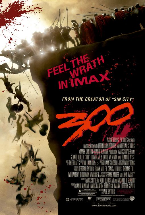 the movie poster: 300 (2007) ver13