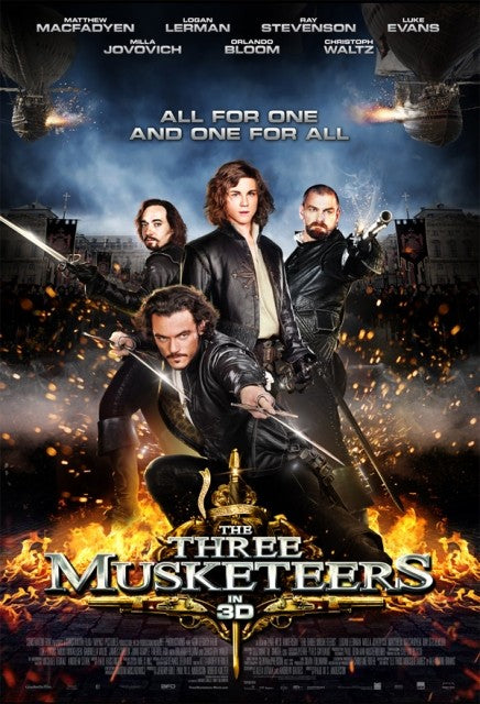 1000 piece jigsaw puzzle for the movie poster: The Three Musketeers (2011) ver29