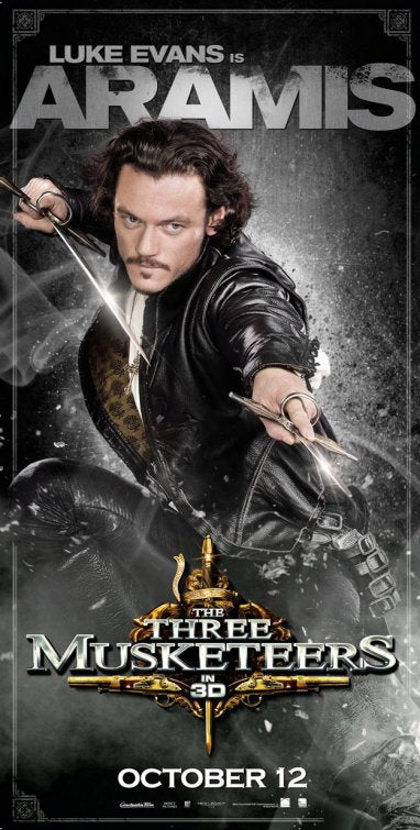 1000 piece jigsaw puzzle for the movie poster: The Three Musketeers (2011) ver2