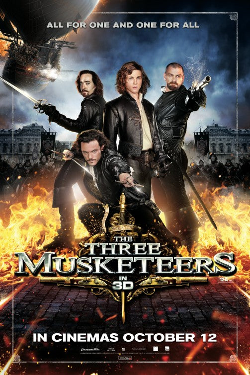 1000 piece jigsaw puzzle for the movie poster: The Three Musketeers (2011) ver30