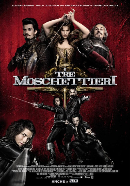 1000 piece jigsaw puzzle for the movie poster: The Three Musketeers (2011) ver31