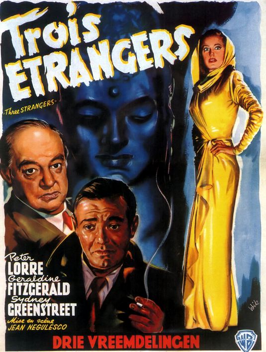 the movie poster: Three Strangers (1946) ver2