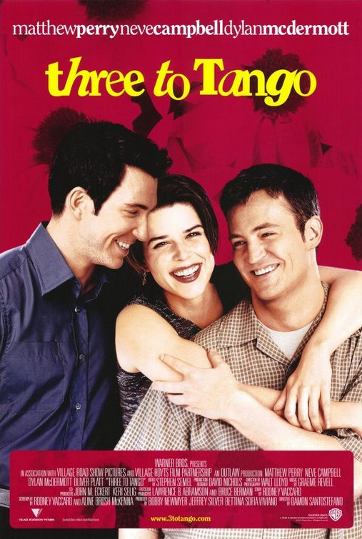 the movie poster: Three to Tango (1999) ver2