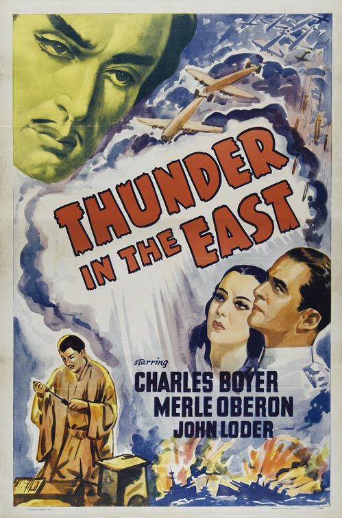 the movie poster: Thunder in the East (1934)