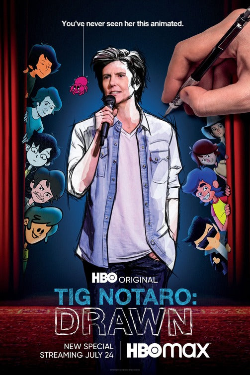 1000 piece jigsaw puzzle for tv poster: Tig Notaro: Drawn