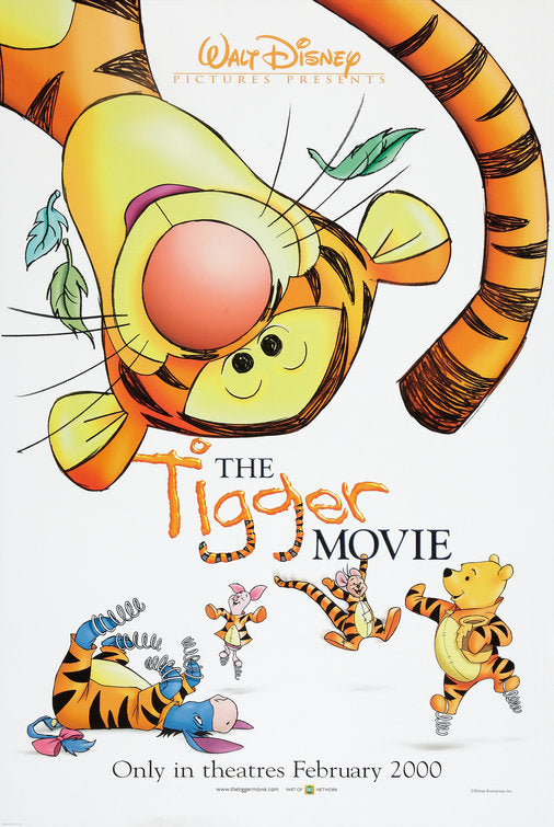 1000 piece jigsaw puzzle for the movie poster: The Tigger Movie (2000)