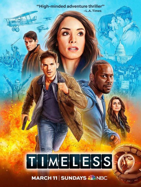 1000 piece jigsaw puzzle for tv poster: Timeless, ver2