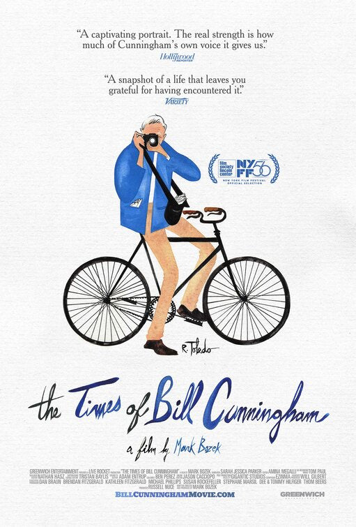 1000 piece jigsaw puzzle for the movie poster: The Times of Bill Cunningham (2020)