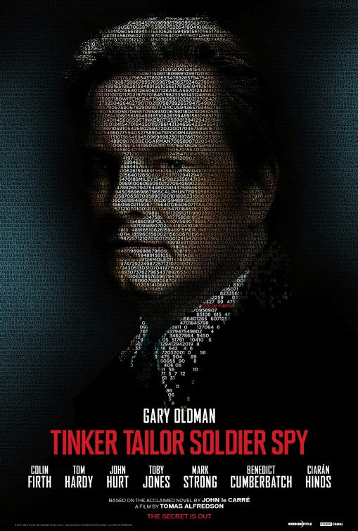 1000 piece jigsaw puzzle for the movie poster: Tinker, Tailor, Soldier, Spy (2011) ver3