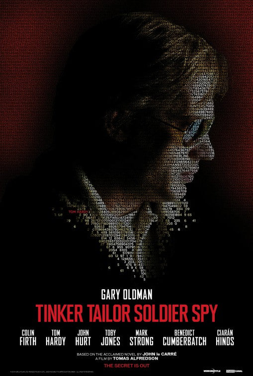 1000 piece jigsaw puzzle for the movie poster: Tinker, Tailor, Soldier, Spy (2011) ver4