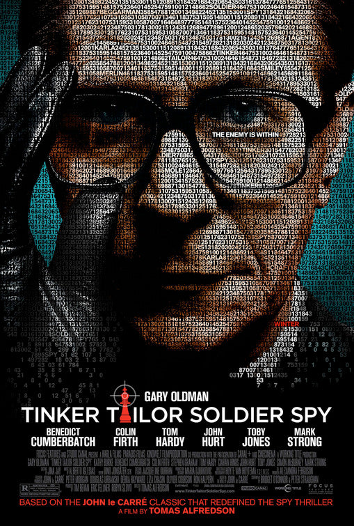 1000 piece jigsaw puzzle for the movie poster: Tinker, Tailor, Soldier, Spy (2011) ver8