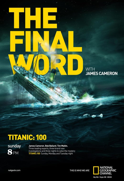 1000 piece jigsaw puzzle for tv poster: Titanic: Final Word with James Cameron