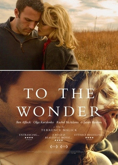 1000 piece jigsaw puzzle for the movie poster: To the Wonder (2013) ver7