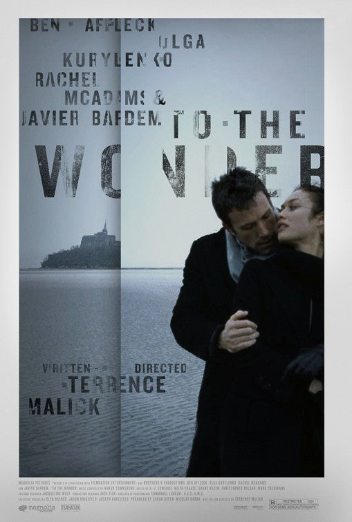 1000 piece jigsaw puzzle for the movie poster: To the Wonder (2013) ver9