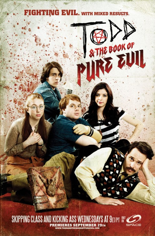 1000 piece jigsaw puzzle for tv poster: Todd and the Book of Pure Evil