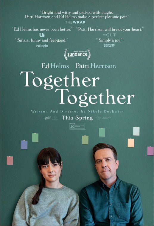 1000 piece jigsaw puzzle for the movie poster: Together Together (2021)