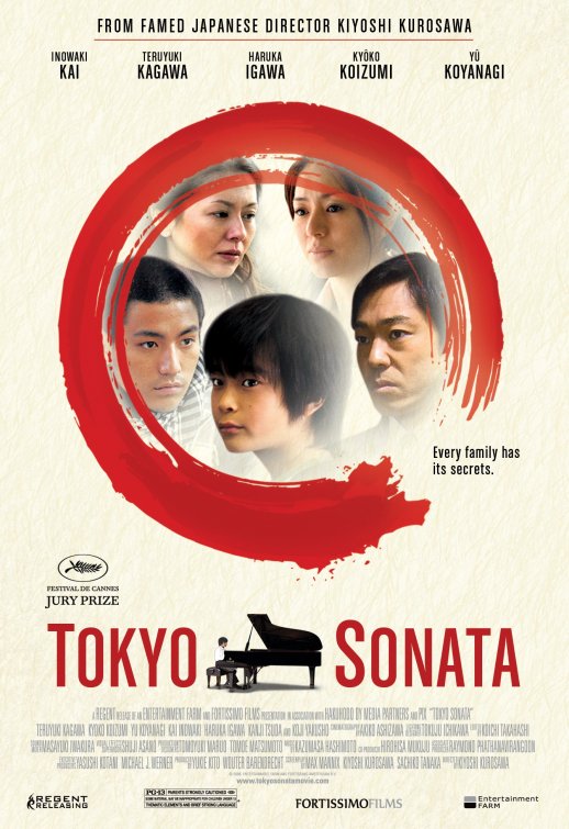 1000 piece jigsaw puzzle for the movie poster: Tokyo Sonata (2009) ver3