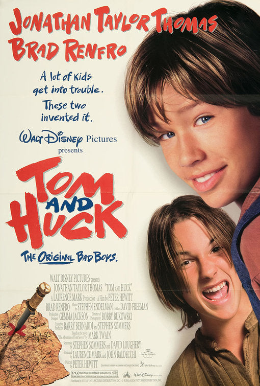 the movie poster: Tom And Huck (1995)