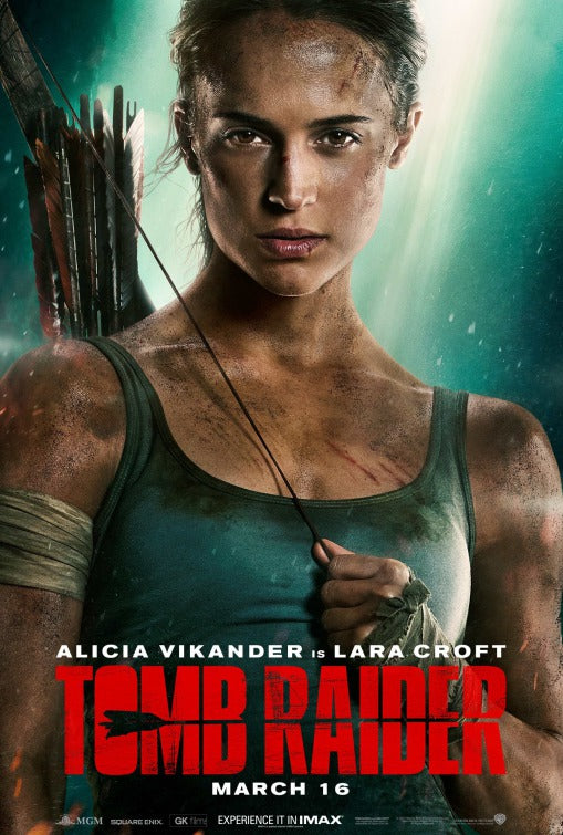 1000 piece jigsaw puzzle for the movie poster: Tomb Raider (2018)