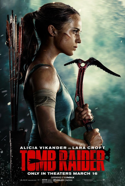 1000 piece jigsaw puzzle for the movie poster: Tomb Raider (2018) ver3