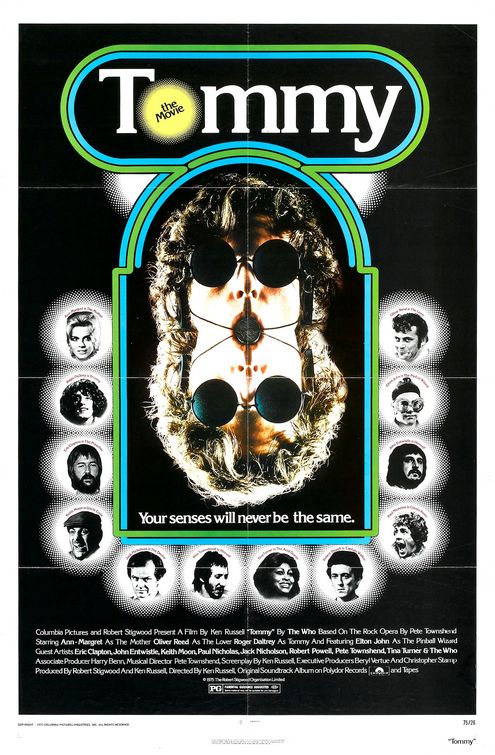 1000 piece jigsaw puzzle for the movie poster: Tommy (1975)
