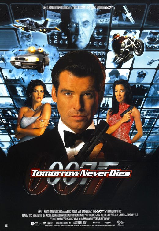 1000 piece jigsaw puzzle for the movie poster: Tomorrow Never Dies (1997) ver4