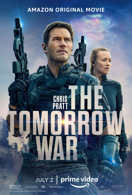 1000 piece jigsaw puzzle for the movie poster: The Tomorrow War (2021) ver2