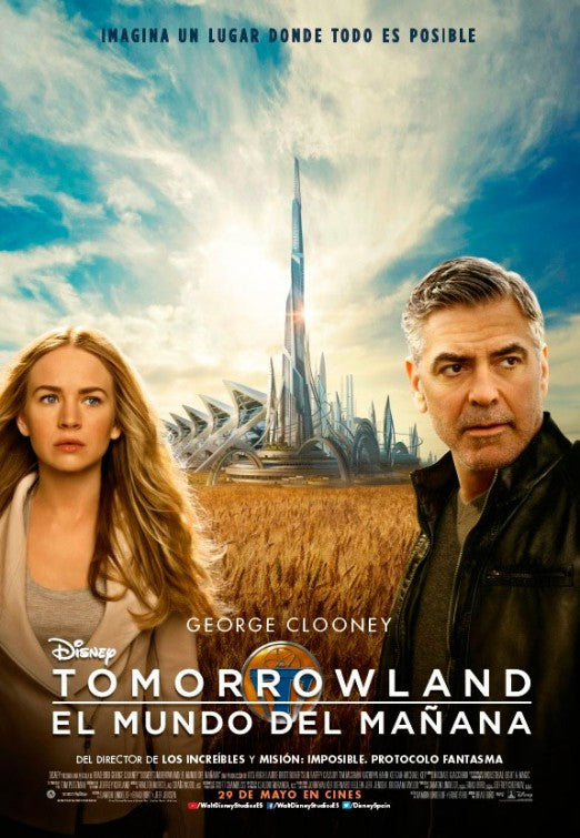 1000 piece jigsaw puzzle for the movie poster: Tomorrowland (2015) ver12