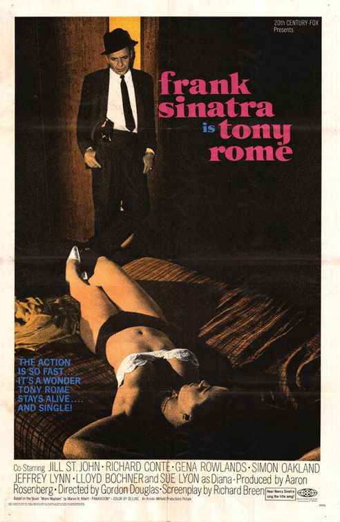 the movie poster: Tony Rome (1967)